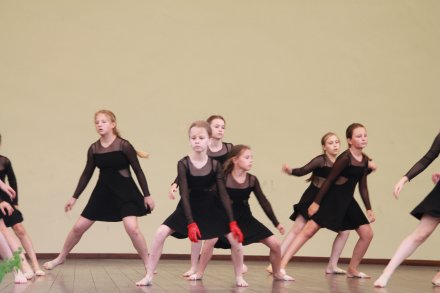 Uczestnicy pokazów tanecznych